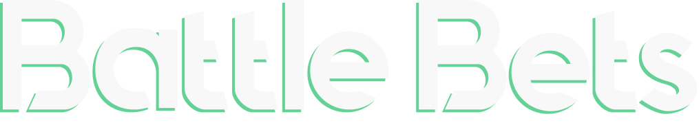 The Battle Bets logo with a green shadow