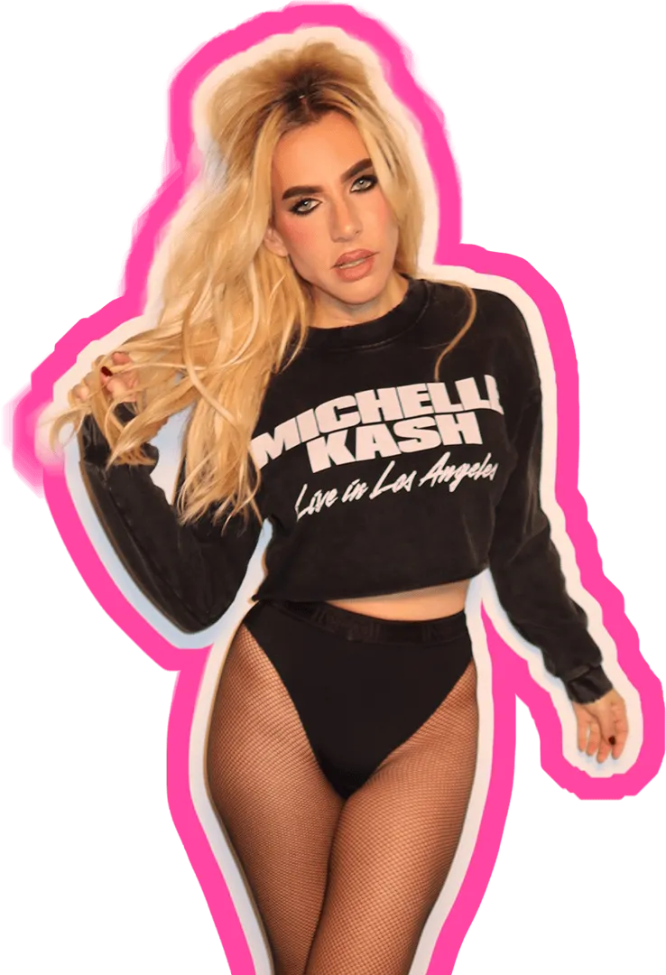 LA Live Cropped Sweatshirt