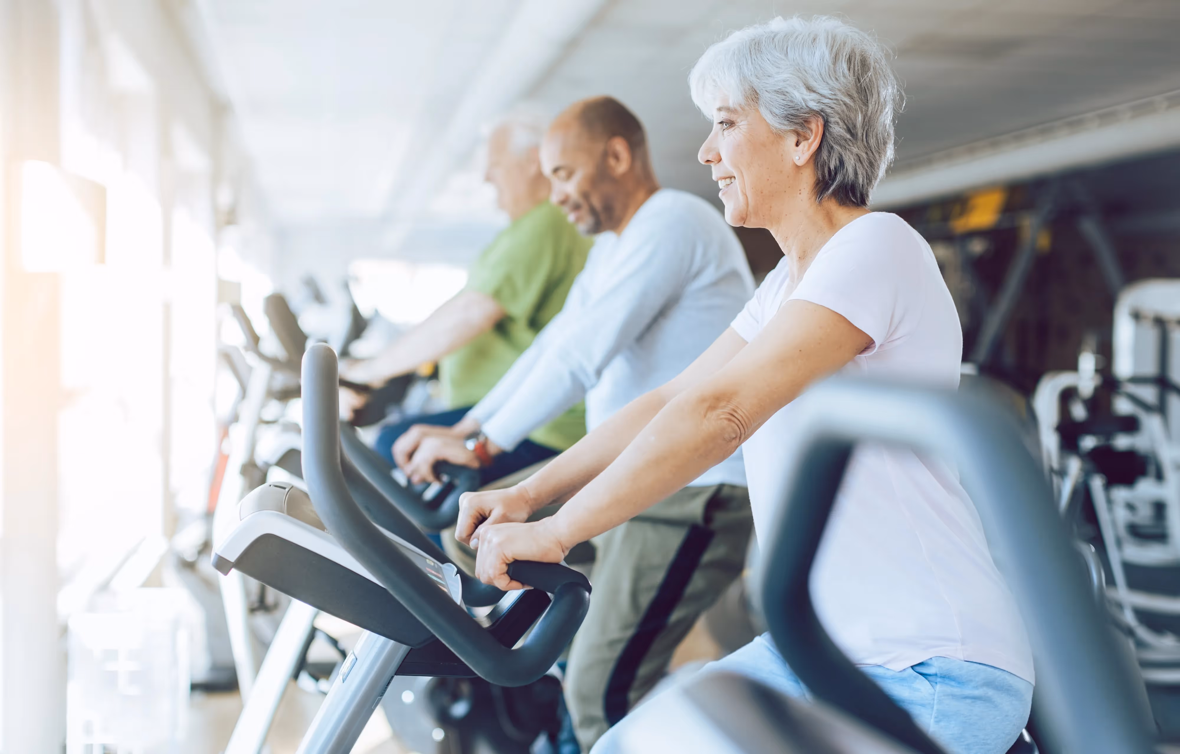 Exercising Stock Photo