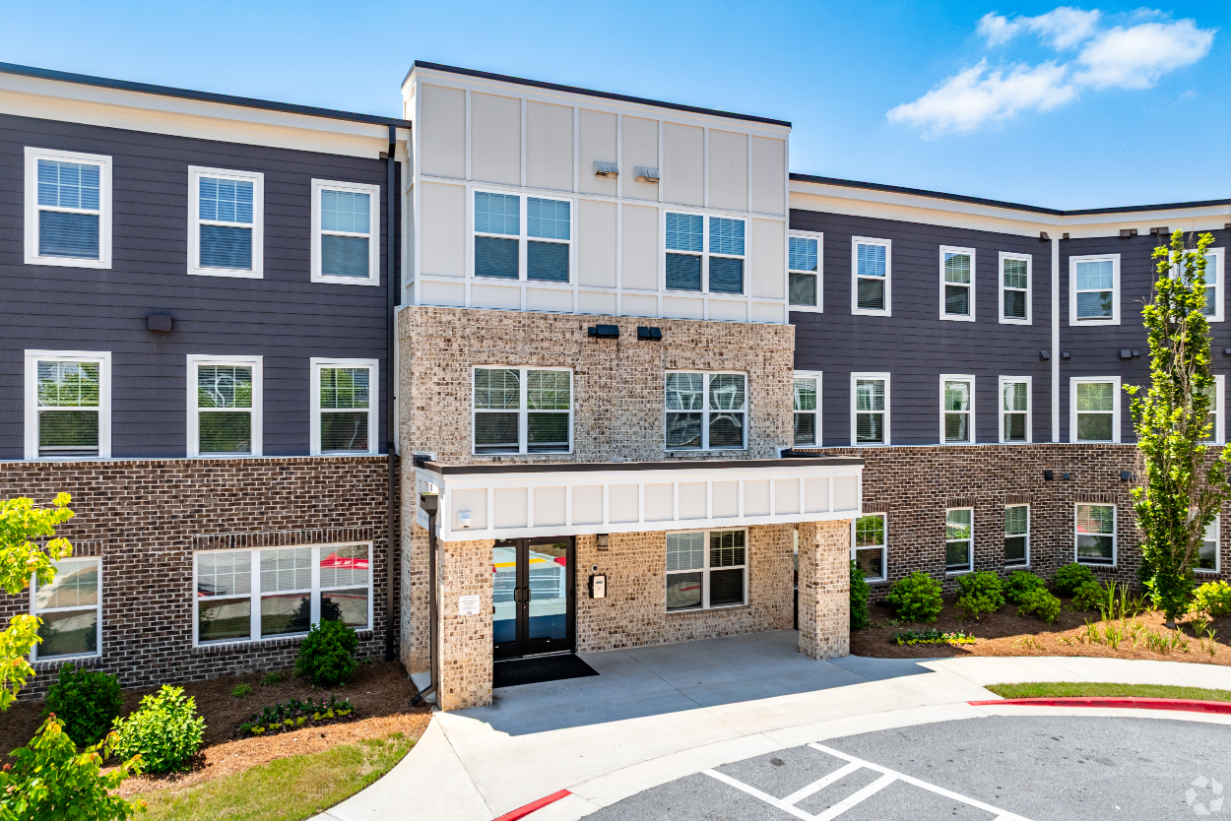 Exterior of Anthem II apartments 