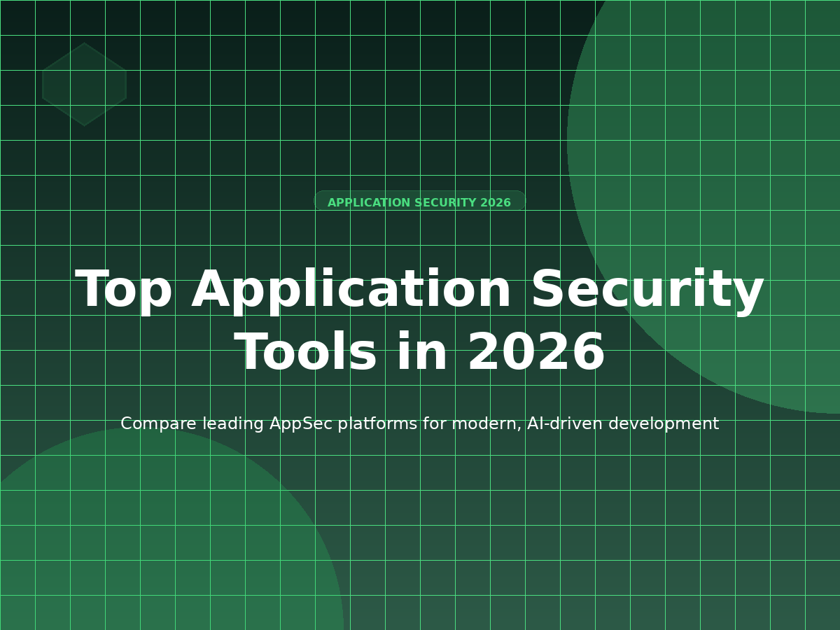 Top Application Security Tools in 2026