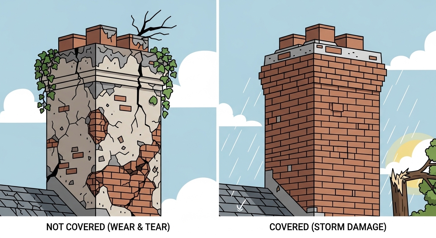 2 chimney workers working on a roof