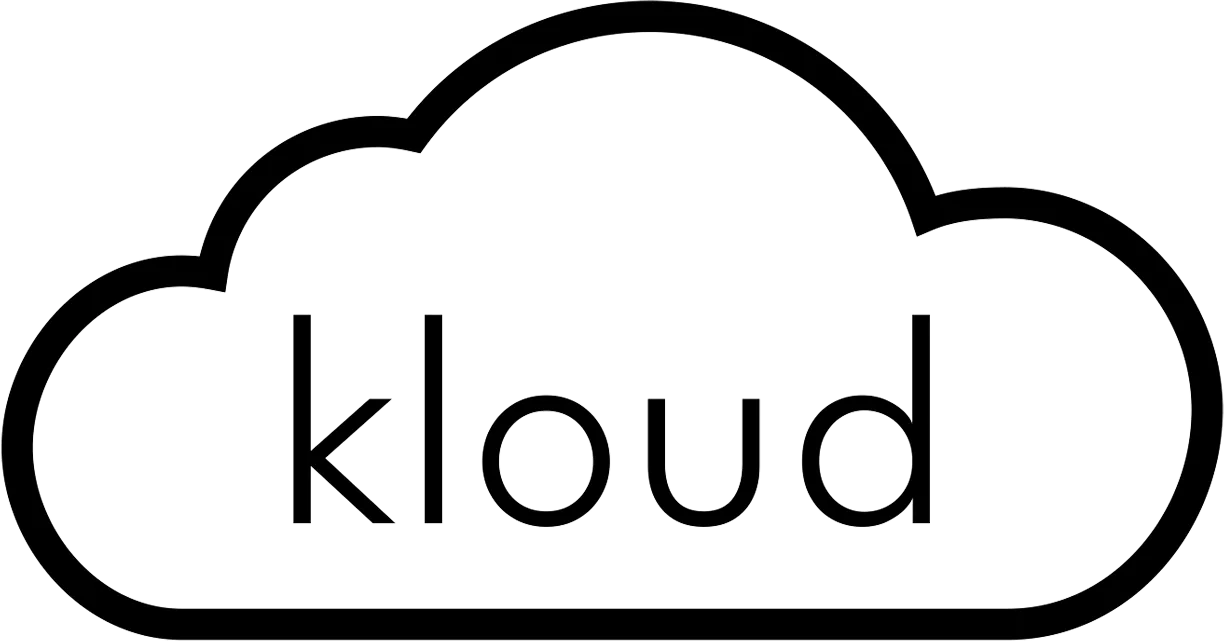 Kloud Health cloud icon for navigation bar, symbolizing wellness, serenity, and holistic health services.
