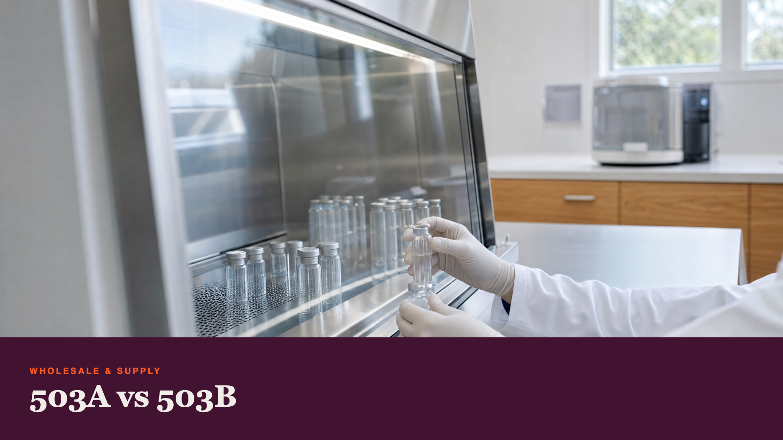 503A vs 503B Pharmacy: What Your Practice Can Stock