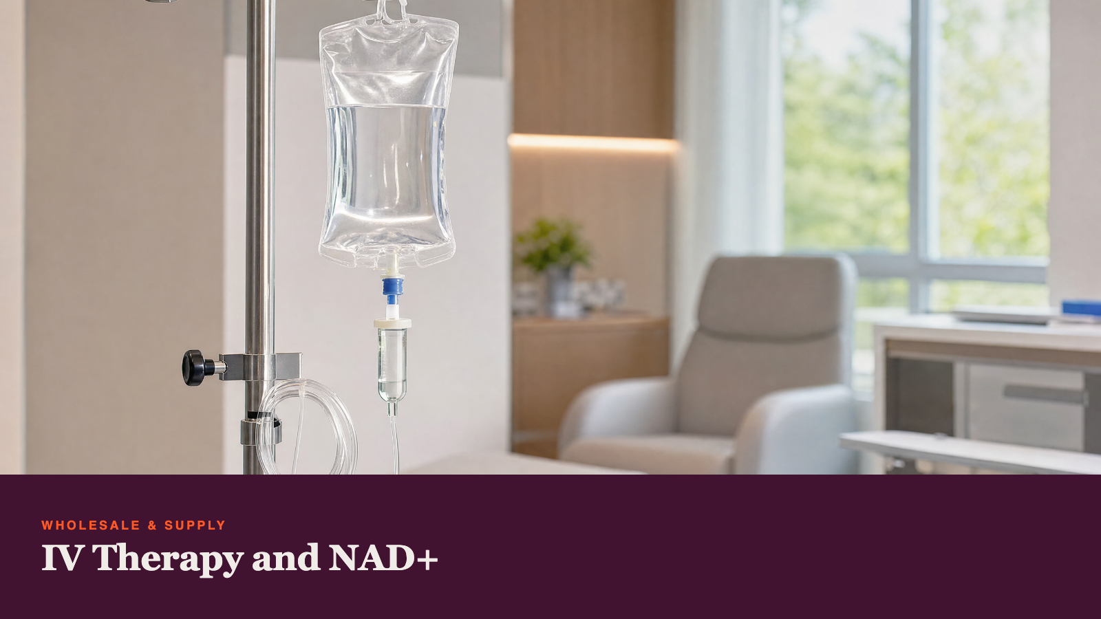IV Therapy Supplies Wholesale: NAD+ and Clinic Kits