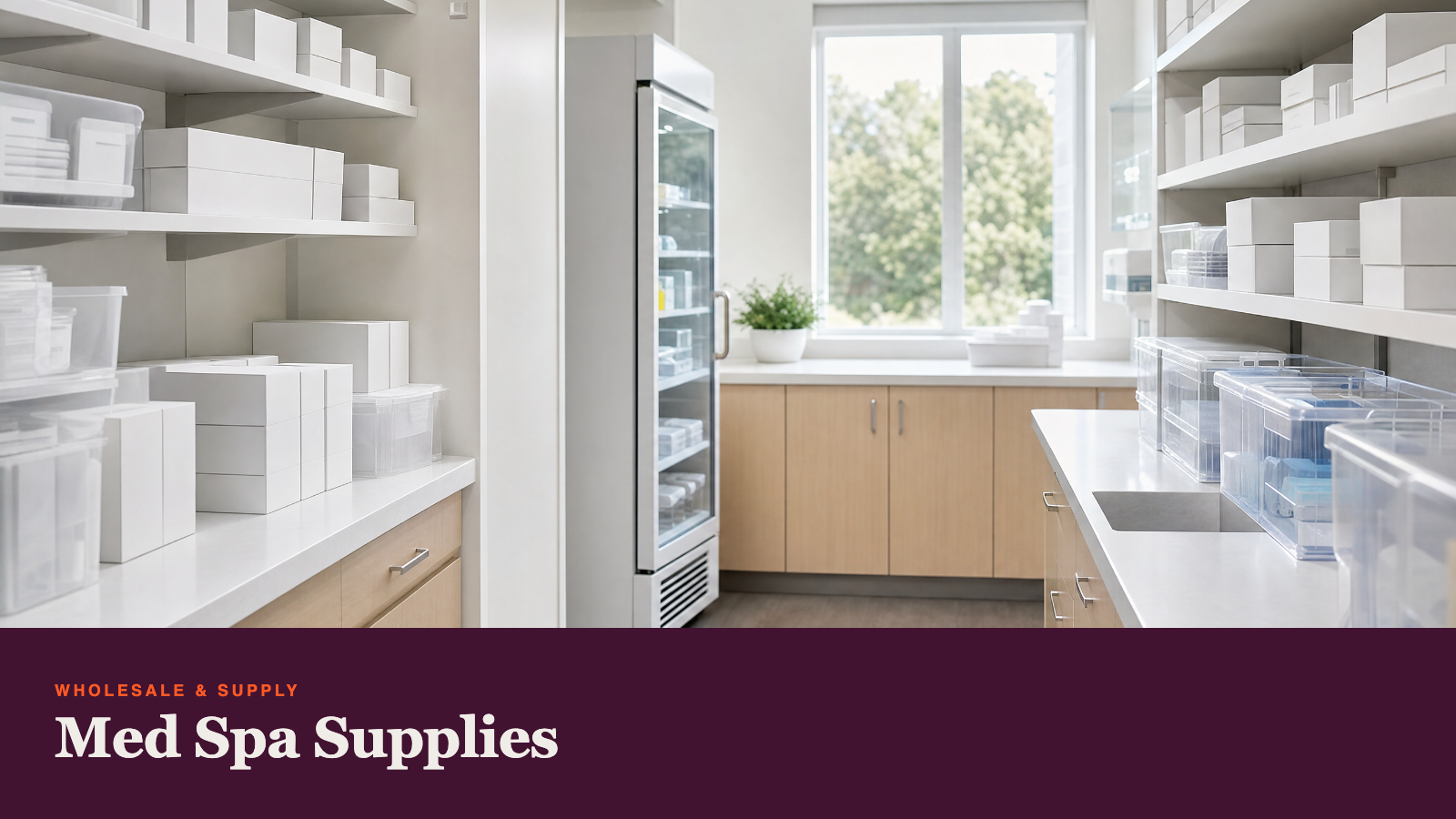 Medical Spa Supplies Wholesale: Practice Sourcing Guide