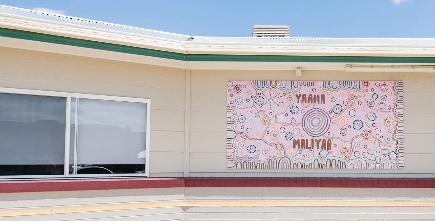 Outside St Mark's Preschool