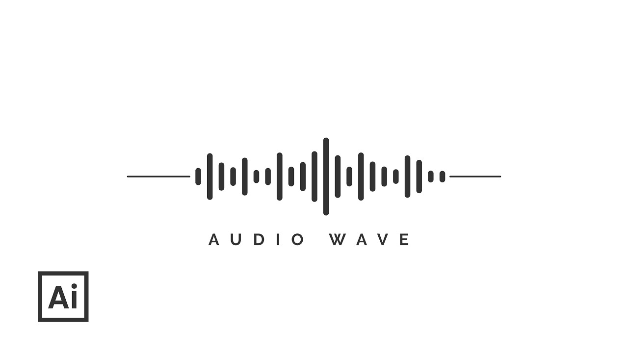 How Create Simple Audio Wave in Illustrator