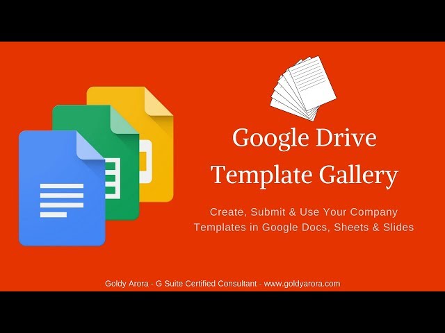 Google Docs Template Gallery - Submit & Use Your Own Company Templates - YouTube
