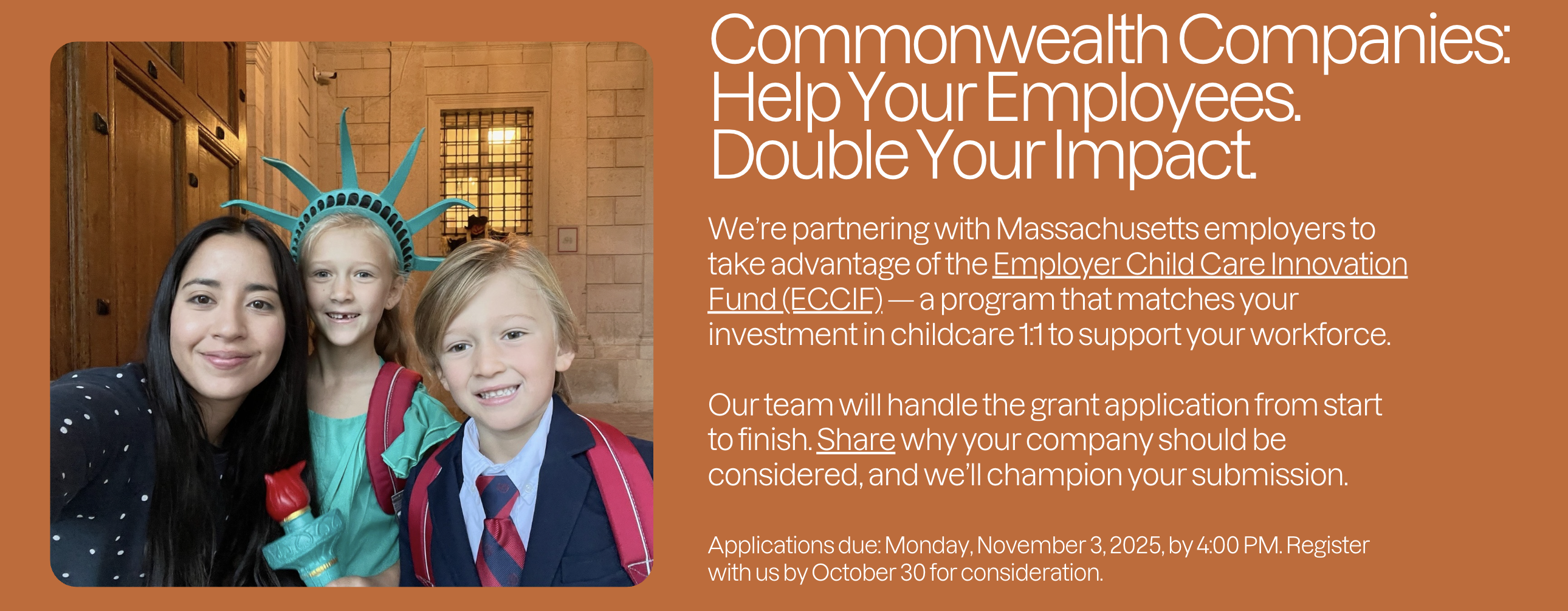 Reach out about ECCIF