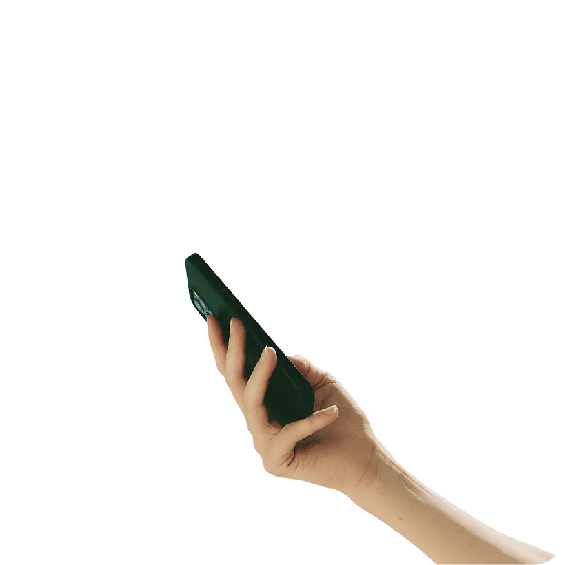 Holding a mobile phone