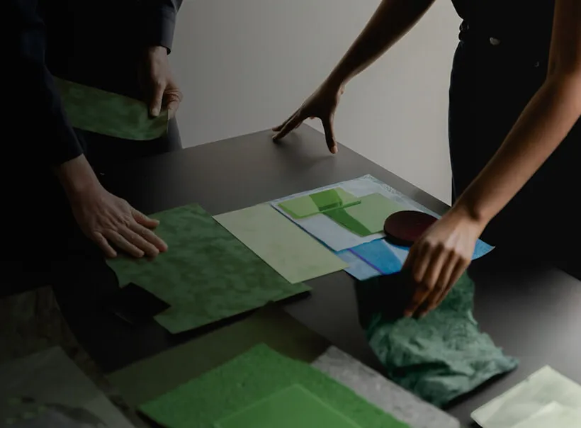 Team working together