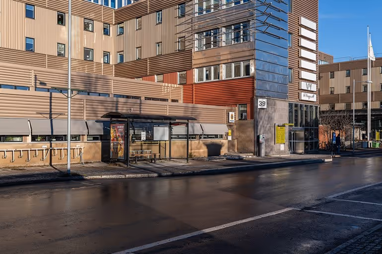 Bild på LLTs hållplats Busstation