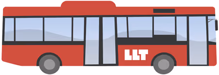 Illustration Dieselbuss