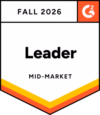 G2 Cloud Security Leader Mid-Market badge