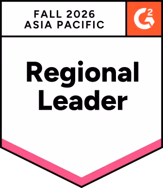 G2 CSPM Leader Asia Pacific badge