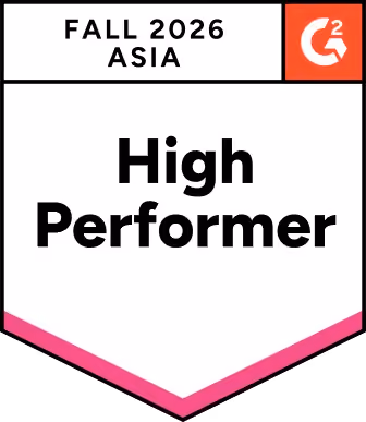 G2 IT Asset Management High Performer Asia badge