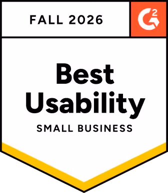 G2 CSPM Best Usability Small-Business badge