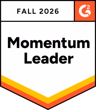 G2 IT Asset Management Momentum Leader badge