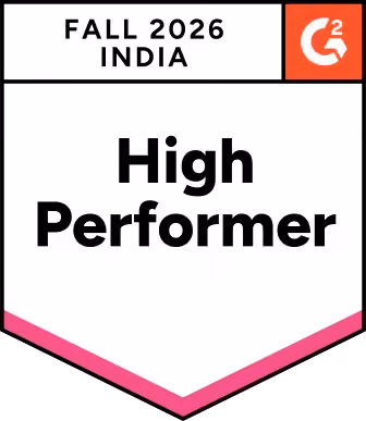 G2 IT Risk Management High Performer India badge