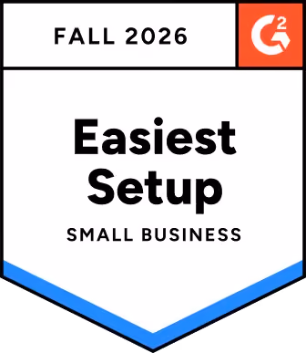 G2 CSPM Easiest Setup Small-Business badge