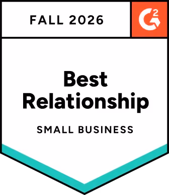 G2 Security Compliance Best Relationship Small-Business badge