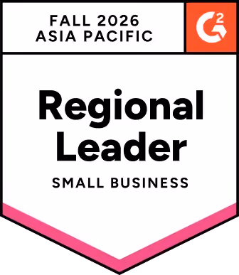 G2 Security Compliance Leader Small-Business Asia Pacific badge