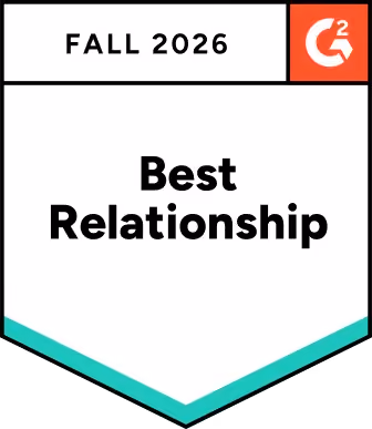 G2 Policy Management Best Relationship badge
