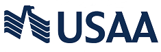 USAA logo.