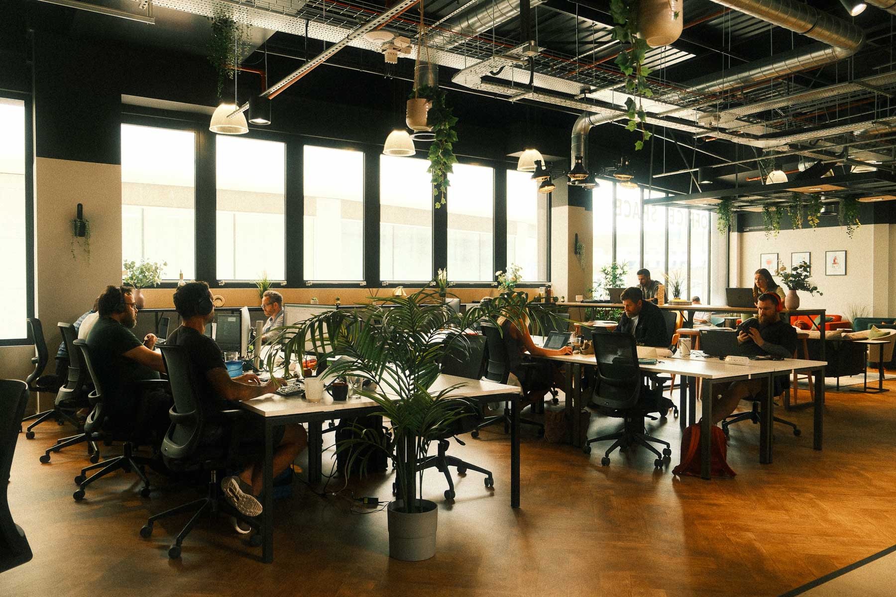 Coworking area at Eastbourne FOUNDRY