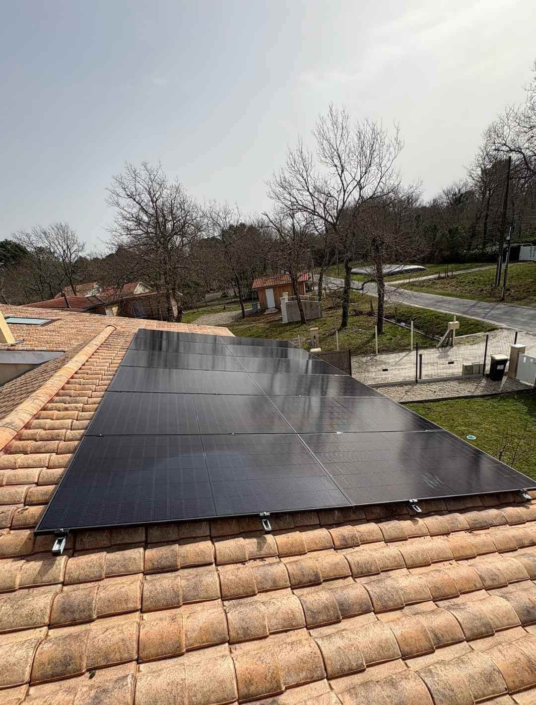 Briscous 8 kWc sois 16 panneaux solaires L’autoconsommation