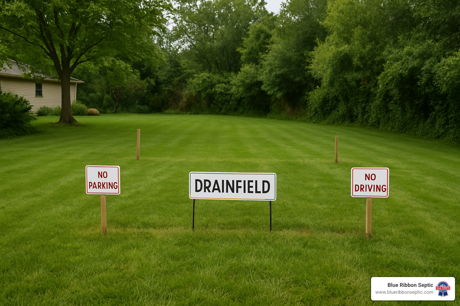 drainfield protection practices - monthly septic tank maintenance