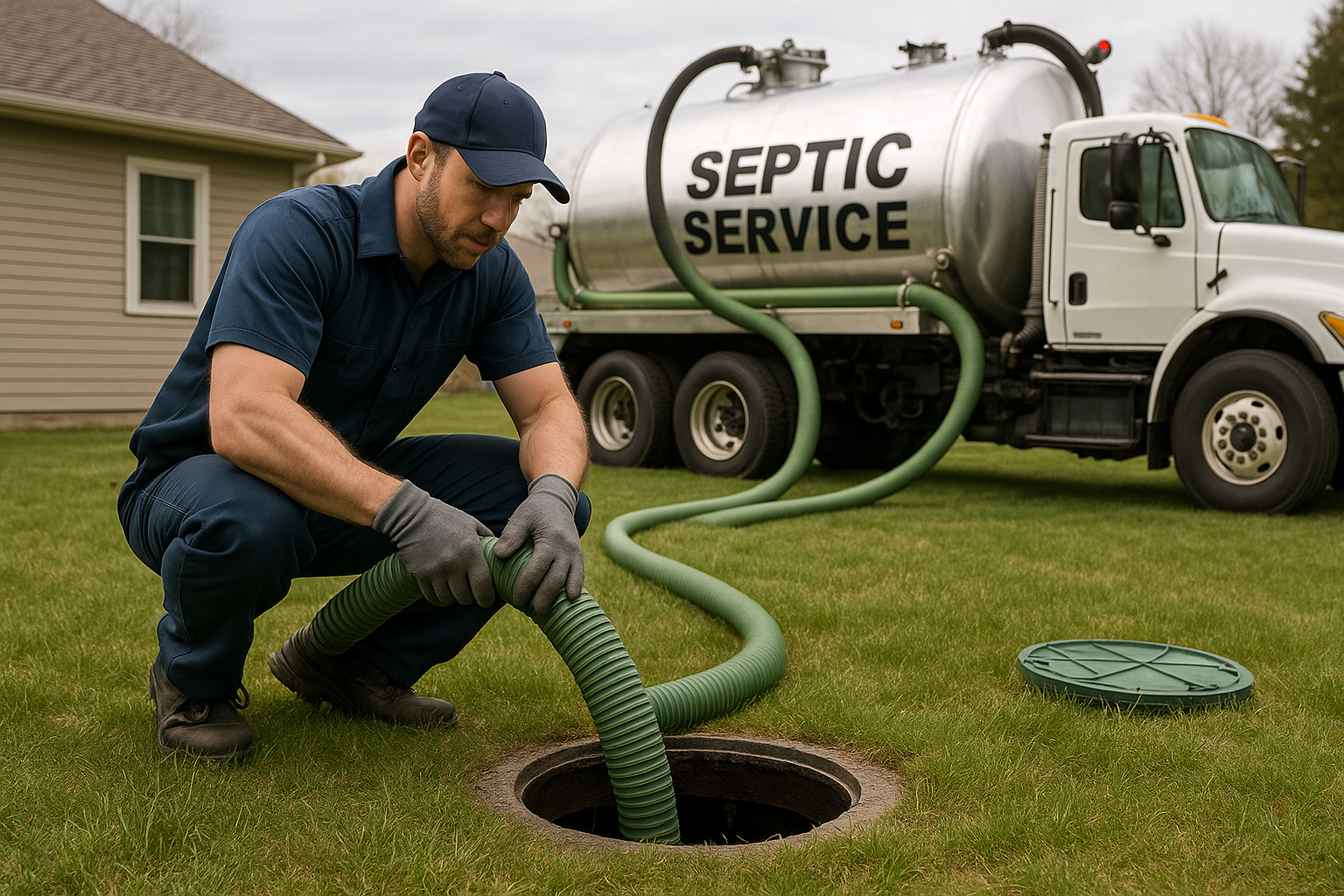 emergency septic tank pump out