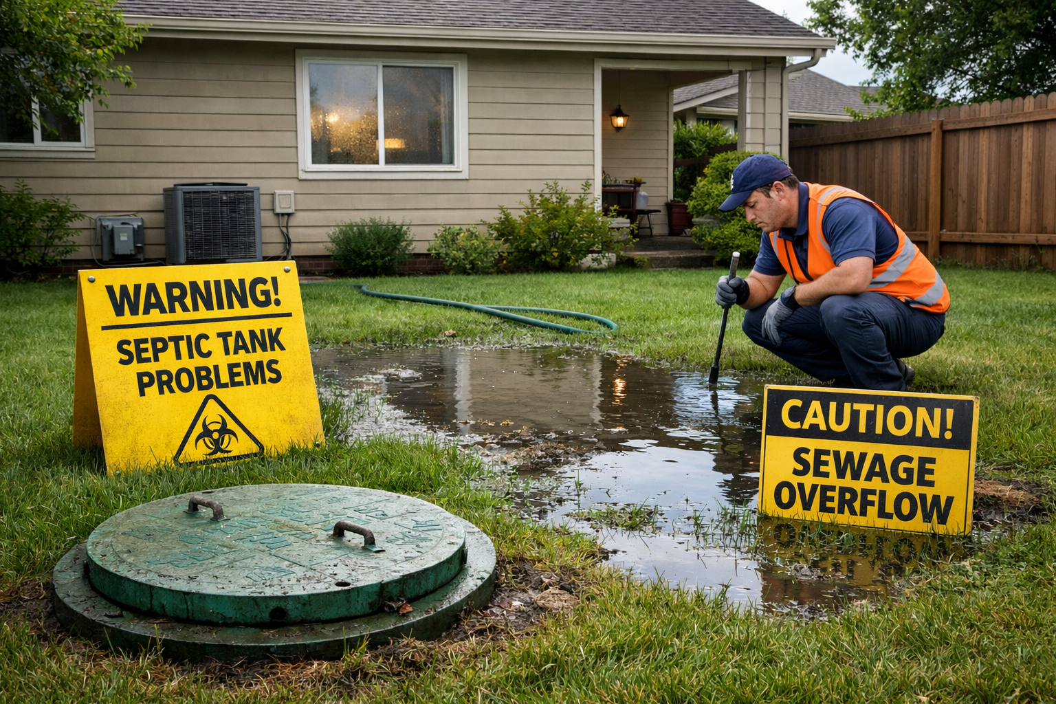 septic tank full signs Sacramento