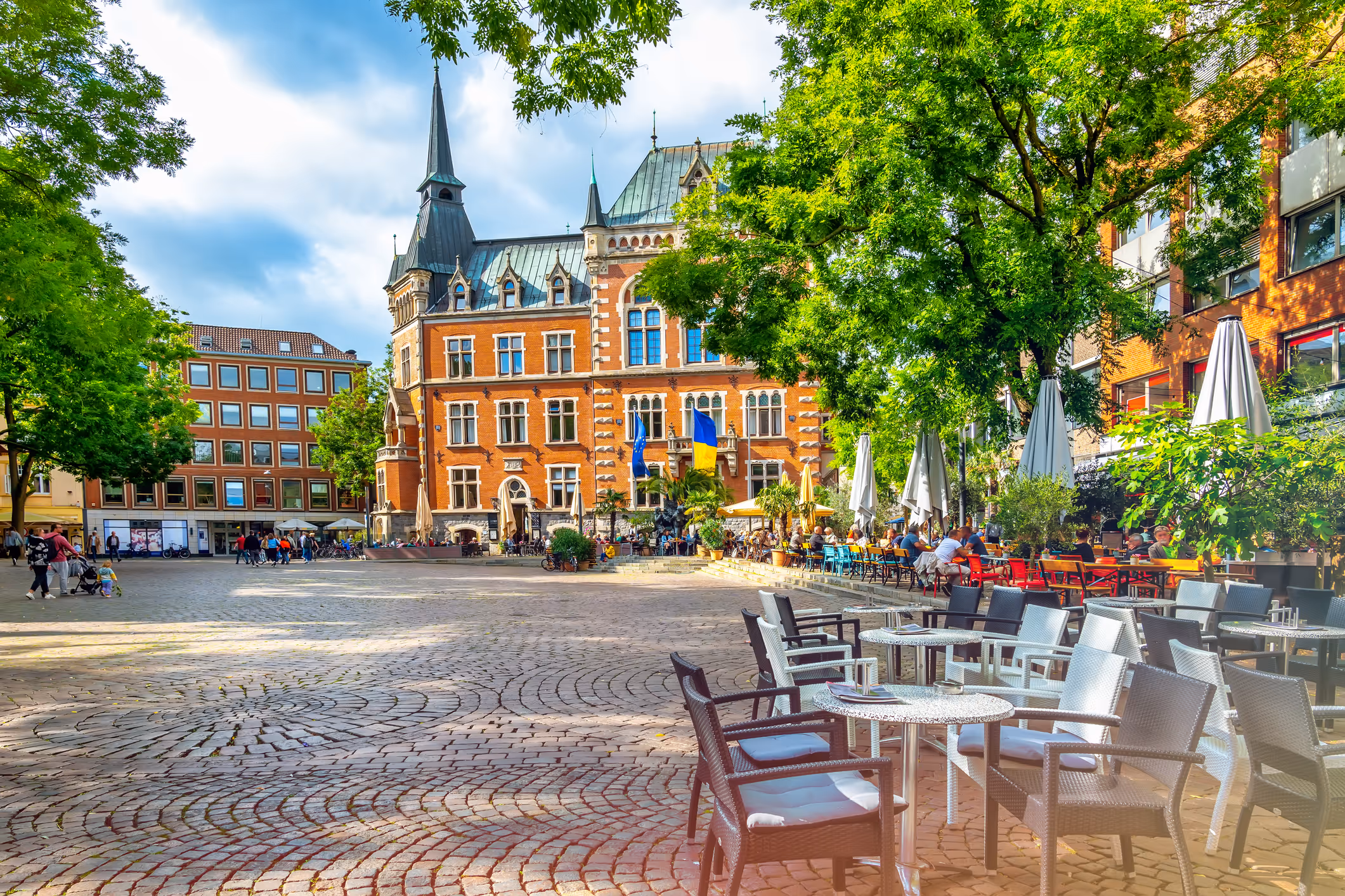 Altes Rathaus am Rathausplatz in Oldenburg
