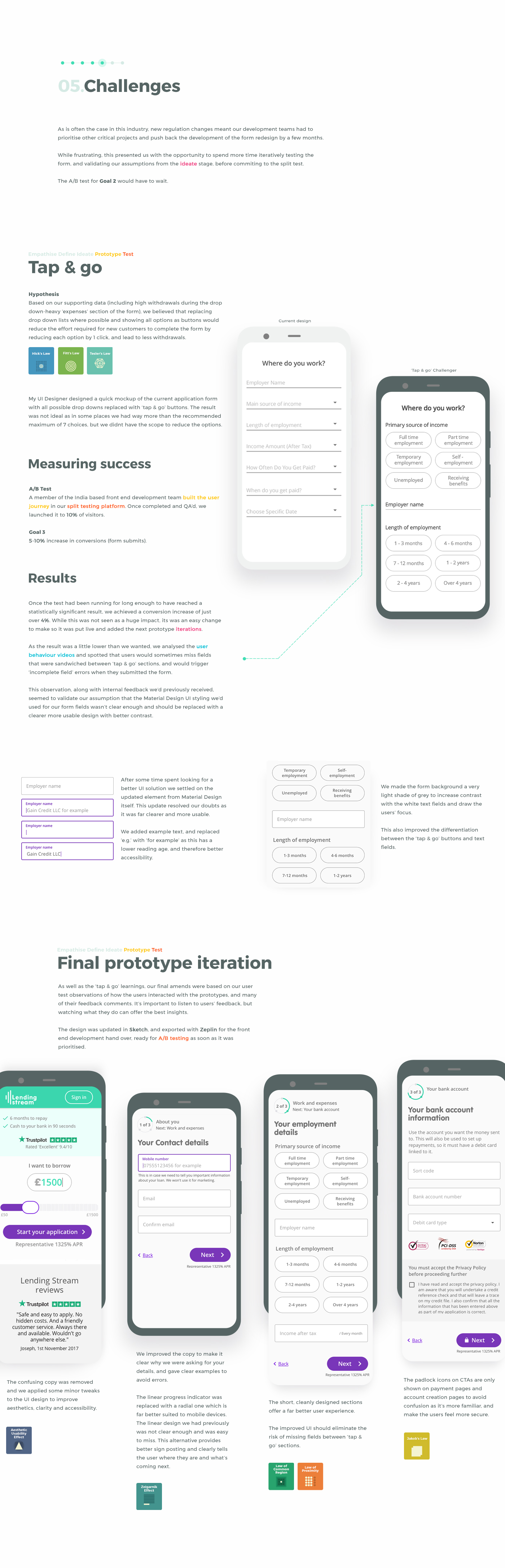 lending stream case study