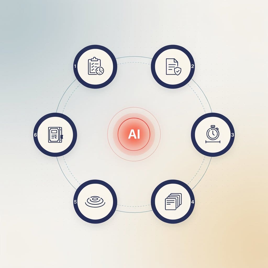 Les cas d'usage de l'IA par phase de projet