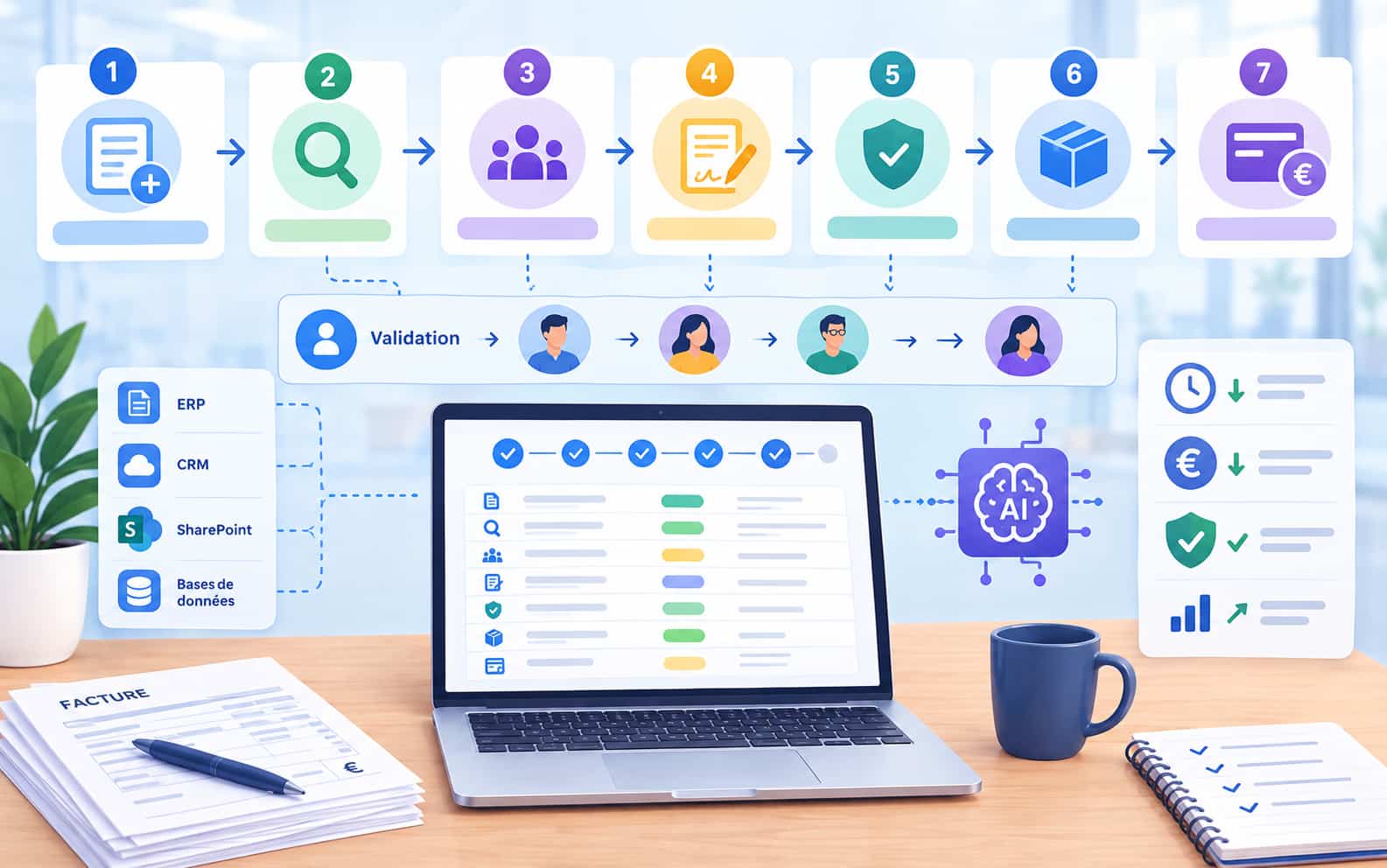 Workflow achat