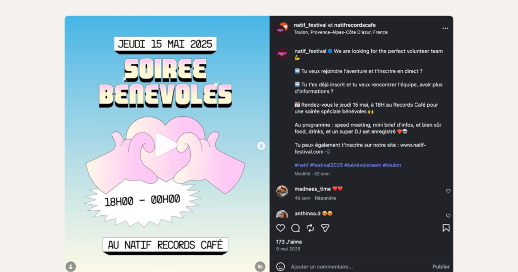 bénévoles