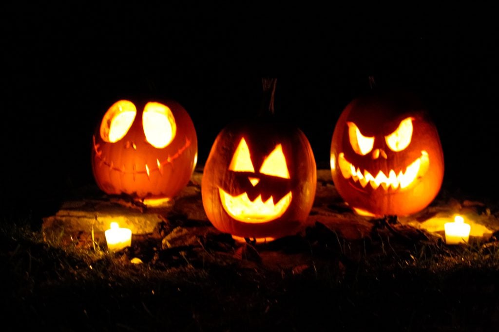 lanterne citrouille pour la soirée d'halloween