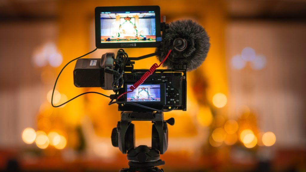 vidéo lors d'un événement pour améliorer l'expérience client