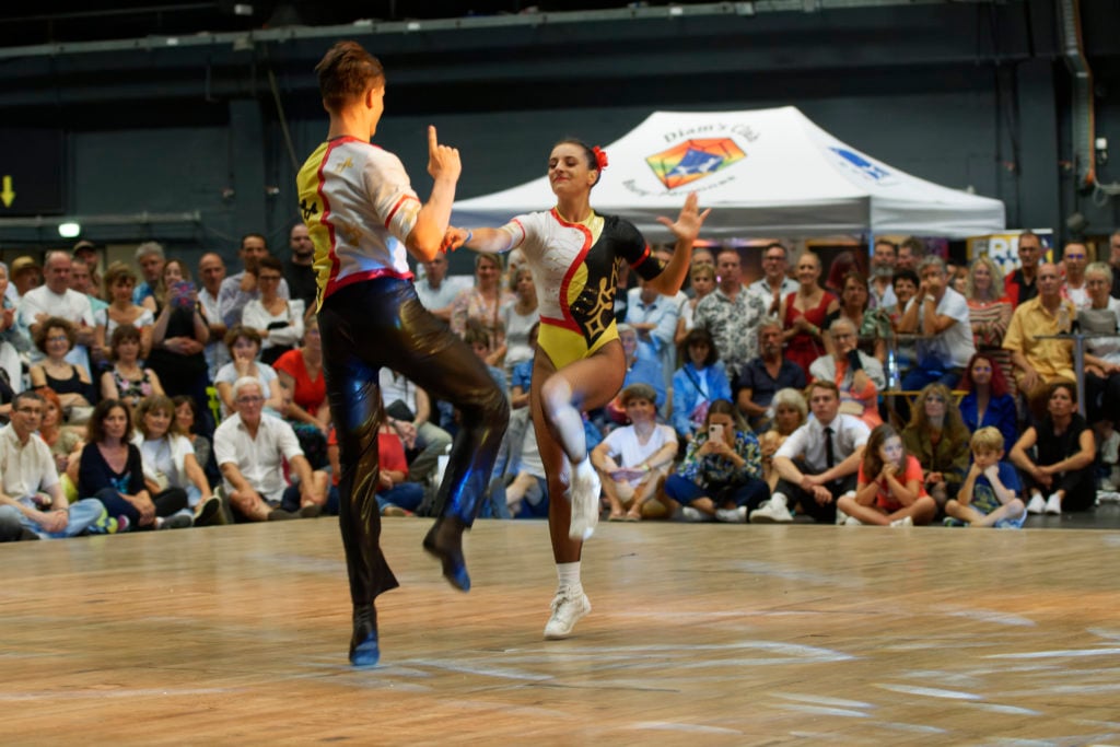 Lionel Delage : concours de danse pendant le festival Rétrofolies