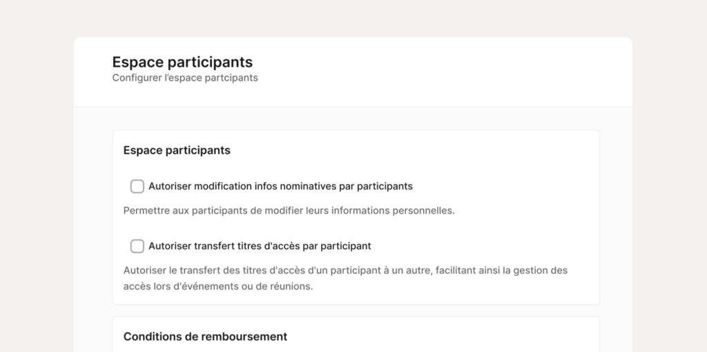 espace participant