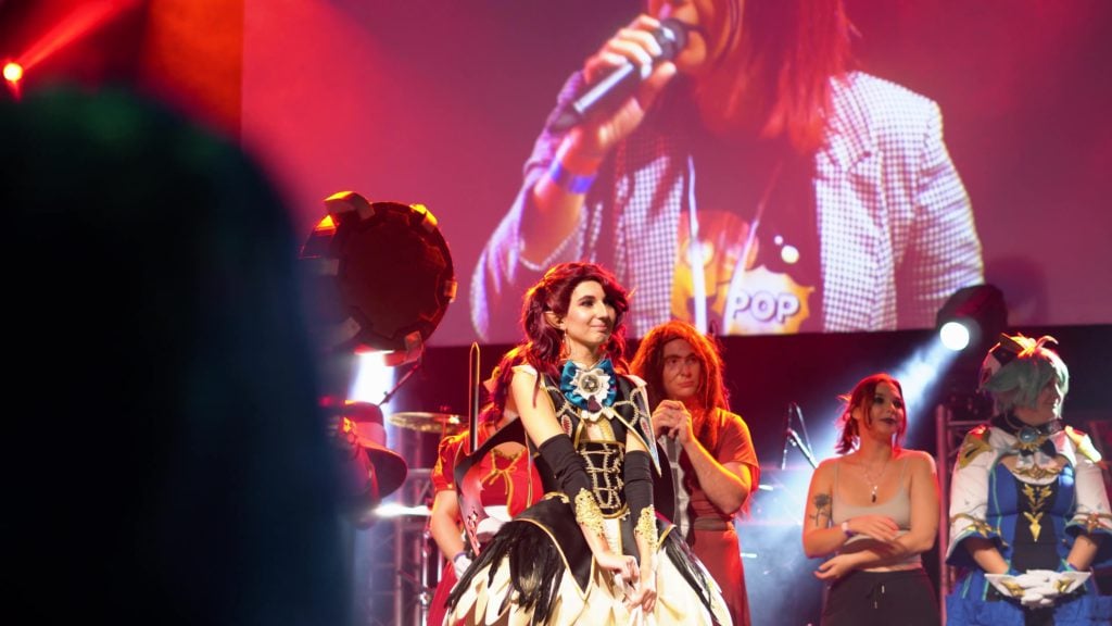 scène cosplay Hashtag Festival