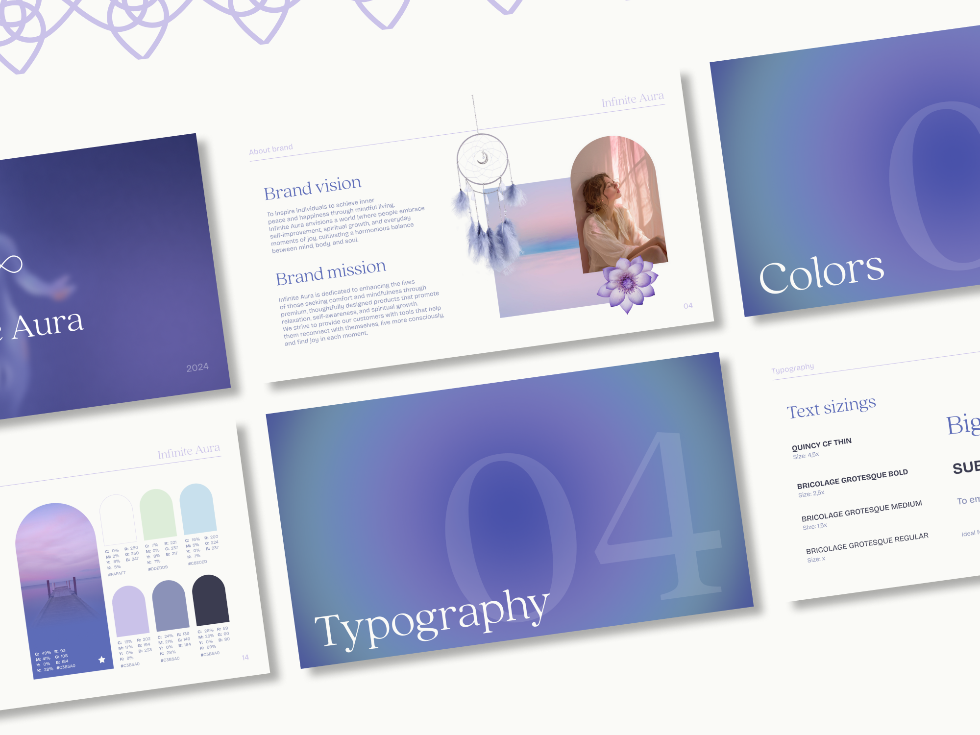 Infinite Aura branding
