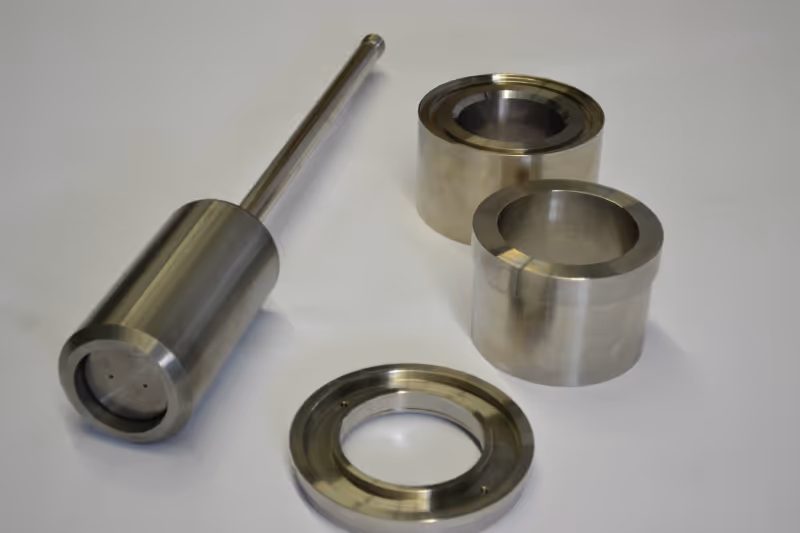 A fully sintered tungsten carbide multipath trim.