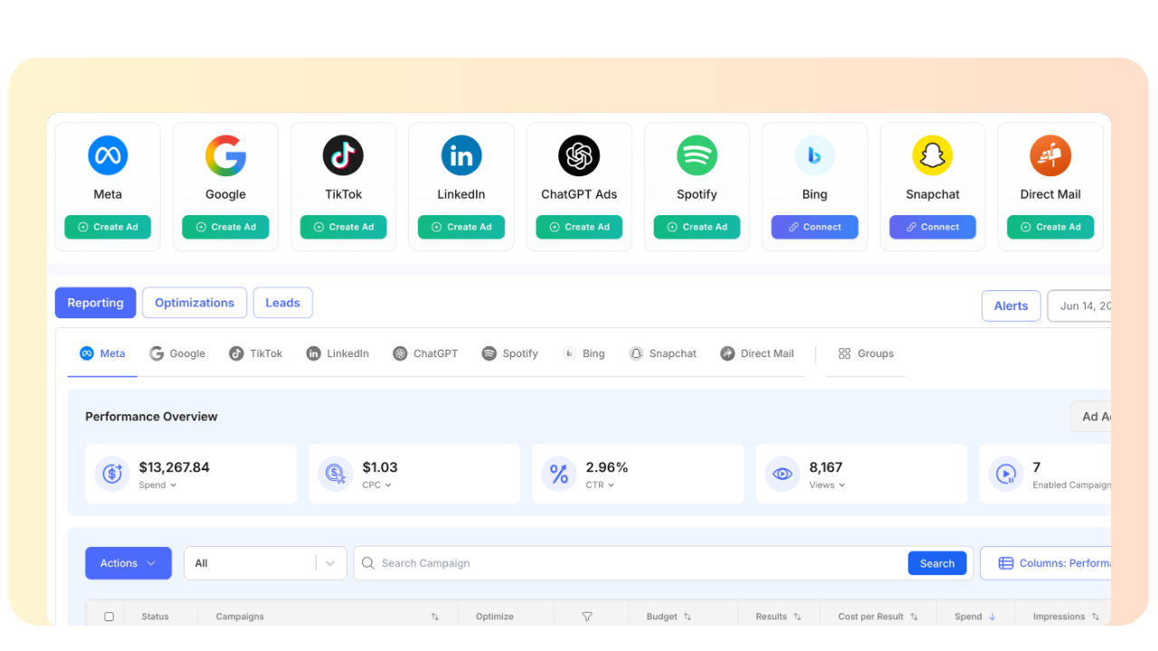 launch campaigns faster with Plai