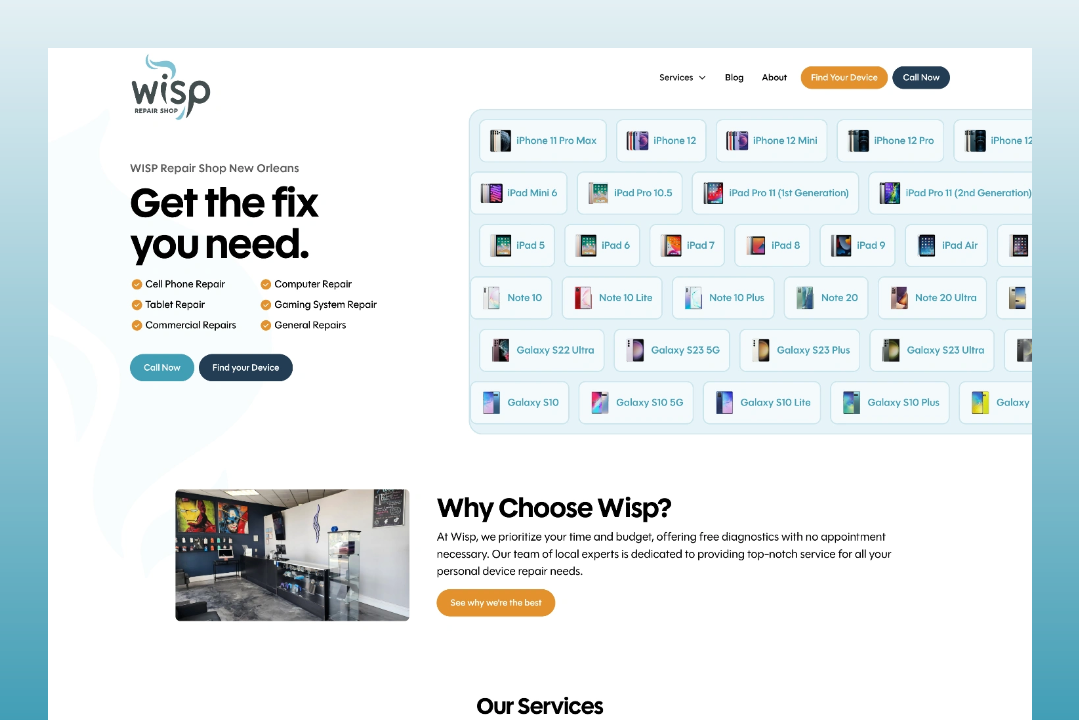 site profile thumbnail