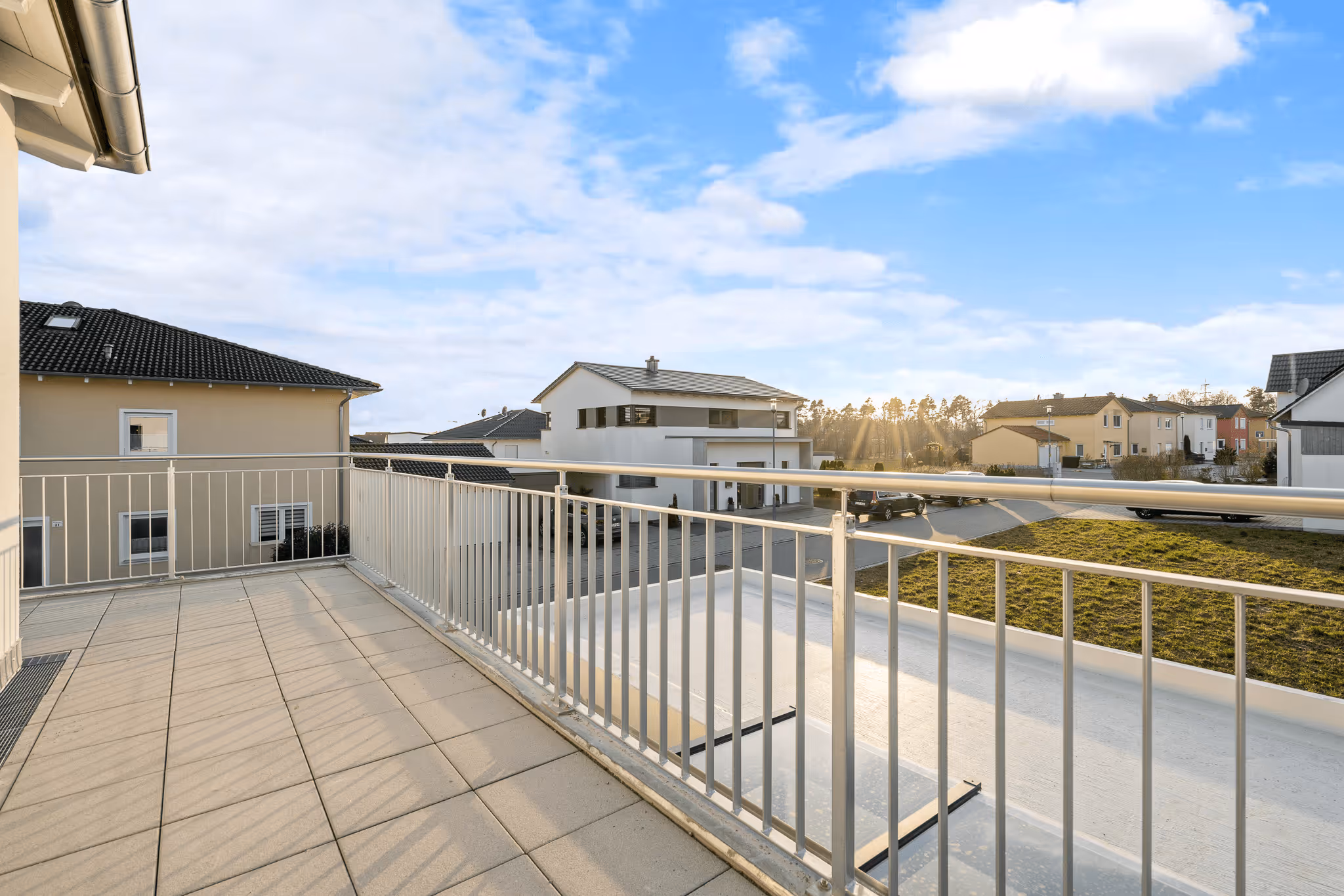 Immobilienfoto Balkonview