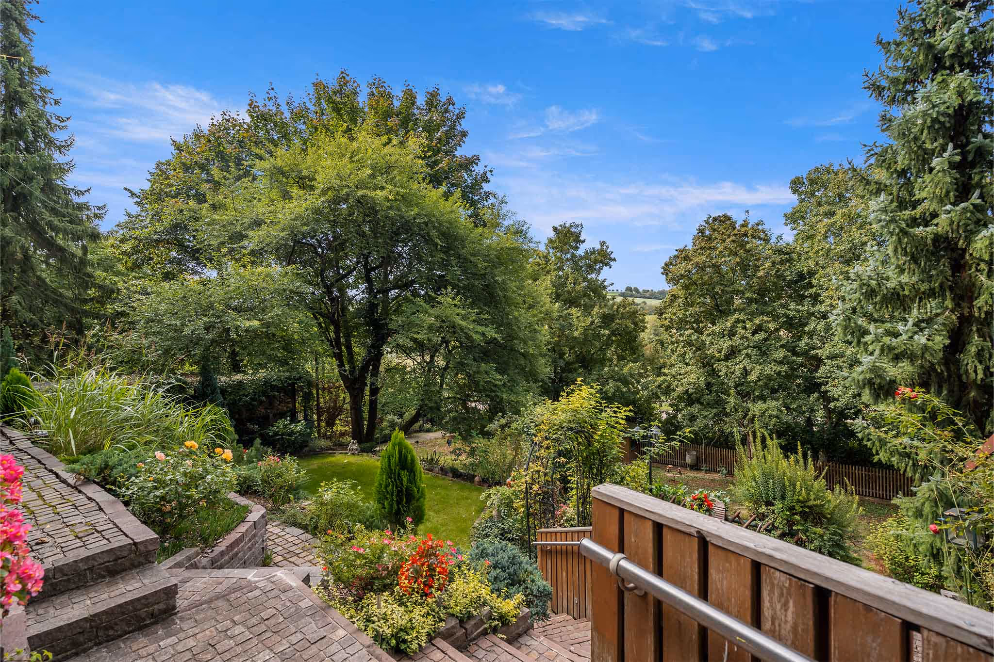 Immobilienfoto Garten